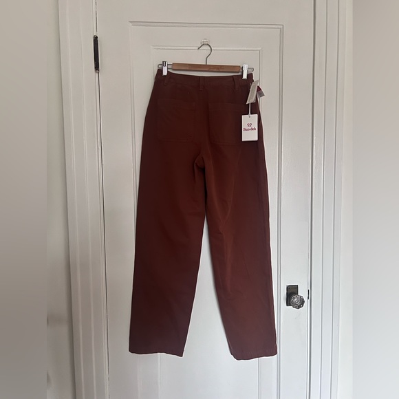Aritzia Jaden Pant in Epicurean Brown - Size 4 - Picture 9 of 14